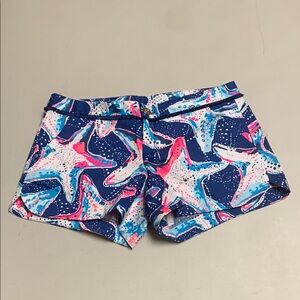 Lilly Pulitzer women’s starfish shorts size 2